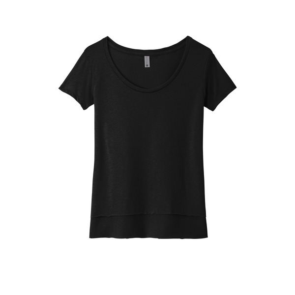 Next Level™ Festival Poly/Cotton Scoop Neck Ladies' Tee