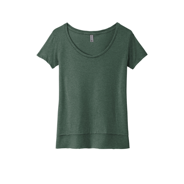 Next Level™ Festival Poly/Cotton Scoop Neck Ladies' Tee