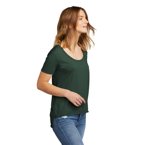 Next Level™ Festival Poly/Cotton Scoop Neck Ladies' Tee