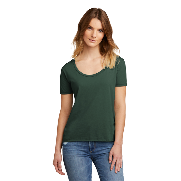 Next Level™ Festival Poly/Cotton Scoop Neck Ladies' Tee