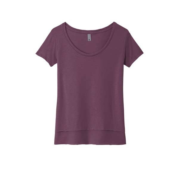 Next Level™ Festival Poly/Cotton Scoop Neck Ladies' Tee