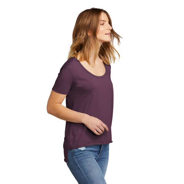 Next Level™ Festival Poly/Cotton Scoop Neck Ladies' Tee