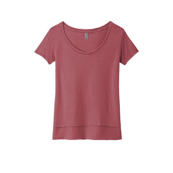 Next Level™ Festival Poly/Cotton Scoop Neck Ladies' Tee