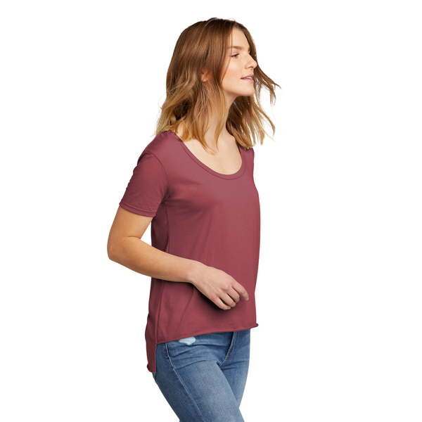 Next Level™ Festival Poly/Cotton Scoop Neck Ladies' Tee