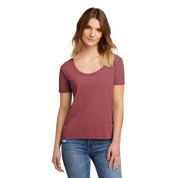 Next Level™ Festival Poly/Cotton Scoop Neck Ladies' Tee