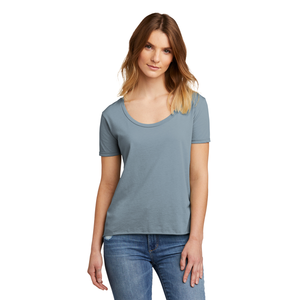 Next Level™ Festival Poly/Cotton Scoop Neck Ladies' Tee