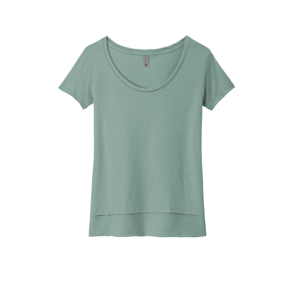 Next Level™ Festival Poly/Cotton Scoop Neck Ladies' Tee