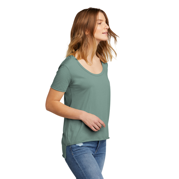 Next Level™ Festival Poly/Cotton Scoop Neck Ladies' Tee