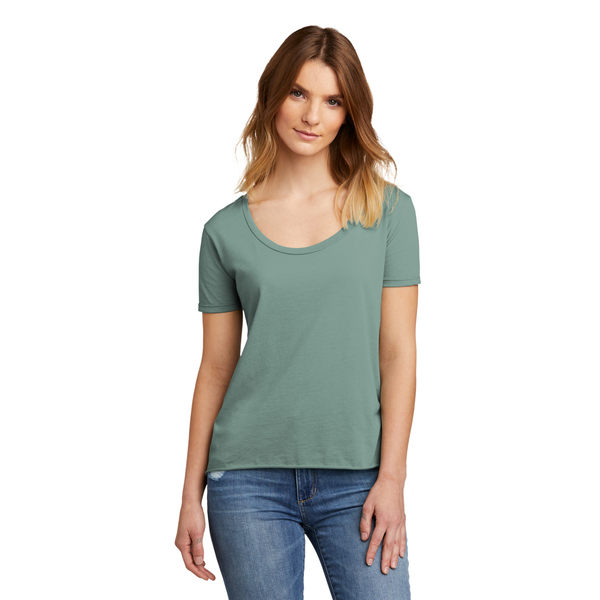 Next Level™ Festival Poly/Cotton Scoop Neck Ladies' Tee