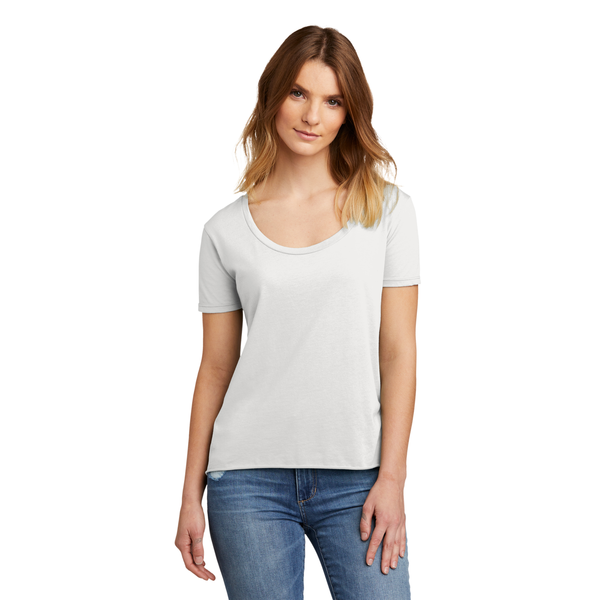 Next Level™ Festival Poly/Cotton Scoop Neck Ladies' Tee