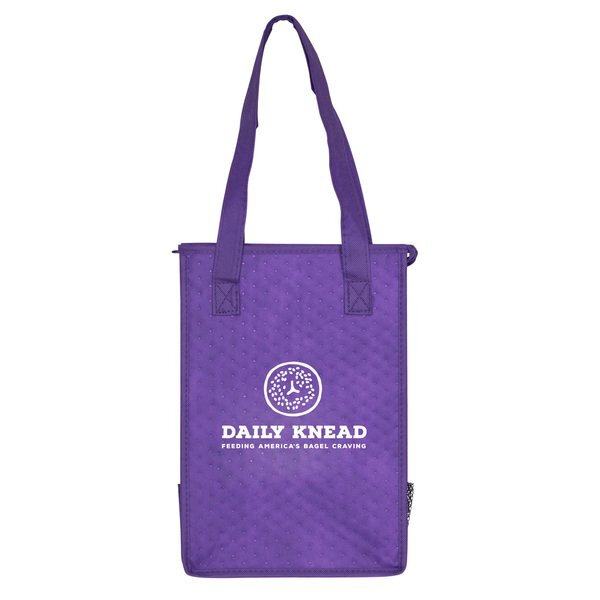 Cross Country Non-Woven Insulated Lunch Tote Bag