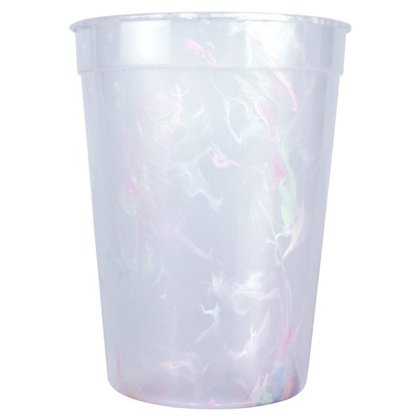 Rainbow Confetti Mood Color Changing Stadium Cup, 12oz.
