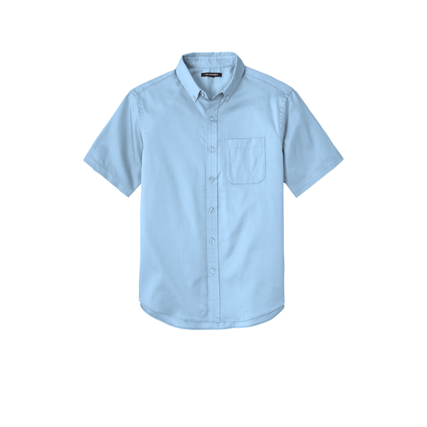 Port Authority® Short Sleeve SuperPro™ React™ Twill Men's Shirt