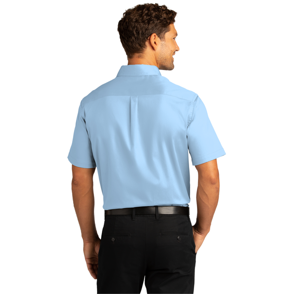 Port Authority® Short Sleeve SuperPro™ React™ Twill Men's Shirt