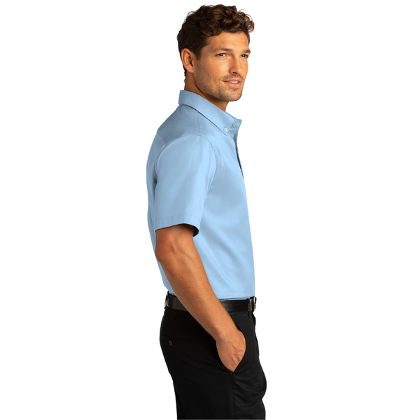 Port Authority® Short Sleeve SuperPro™ React™ Twill Men's Shirt