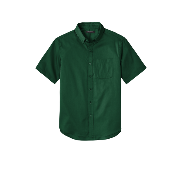 Port Authority® Short Sleeve SuperPro™ React™ Twill Men's Shirt