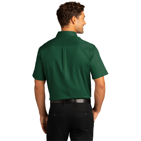 Port Authority® Short Sleeve SuperPro™ React™ Twill Men's Shirt