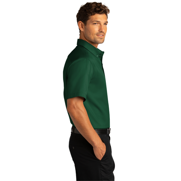 Port Authority® Short Sleeve SuperPro™ React™ Twill Men's Shirt