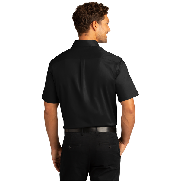 Port Authority® Short Sleeve SuperPro™ React™ Twill Men's Shirt