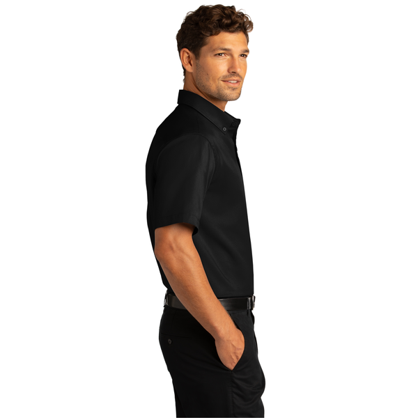 Port Authority® Short Sleeve SuperPro™ React™ Twill Men's Shirt