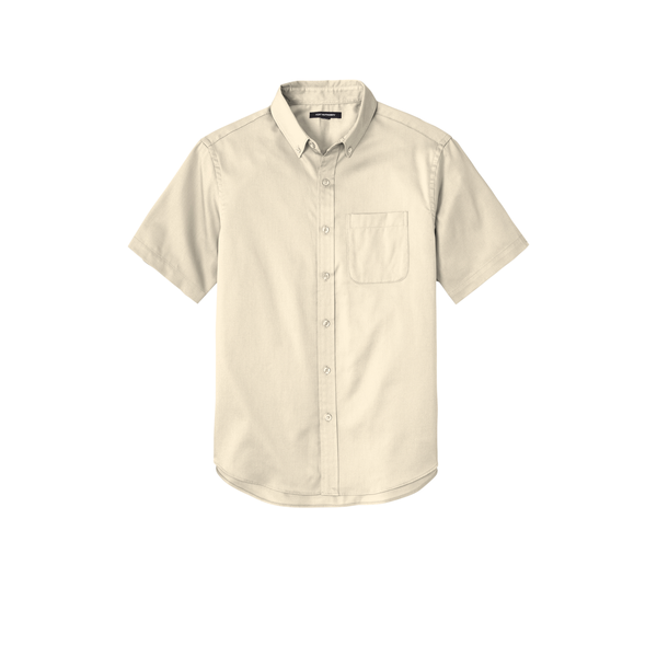 Port Authority® Short Sleeve SuperPro™ React™ Twill Men's Shirt