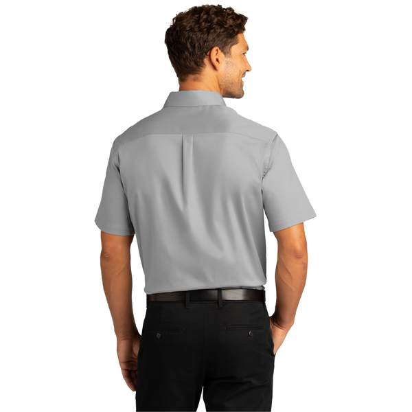 Port Authority® Short Sleeve SuperPro™ React™ Twill Men's Shirt