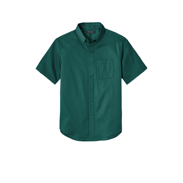 Port Authority® Short Sleeve SuperPro™ React™ Twill Men's Shirt