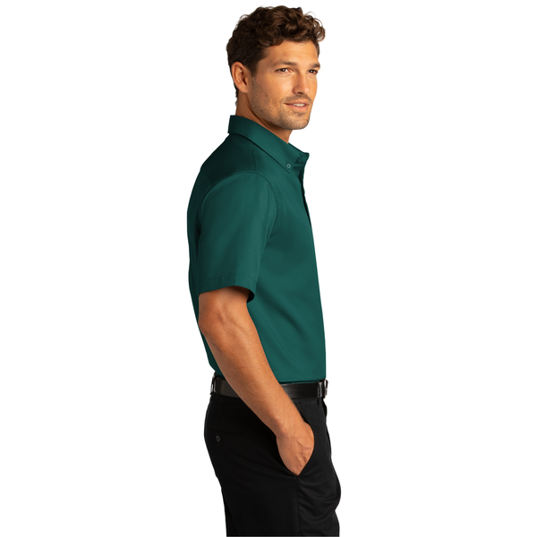 Port Authority® Short Sleeve SuperPro™ React™ Twill Men's Shirt