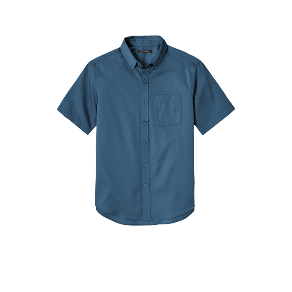 Port Authority® Short Sleeve SuperPro™ React™ Twill Men's Shirt