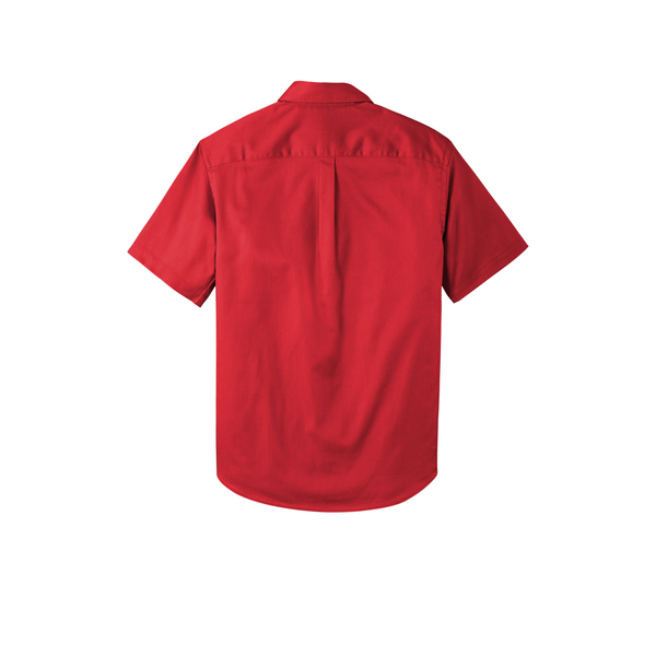 Port Authority® Short Sleeve SuperPro™ React™ Twill Men's Shirt