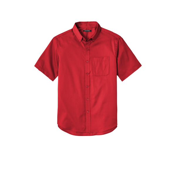 Port Authority® Short Sleeve SuperPro™ React™ Twill Men's Shirt