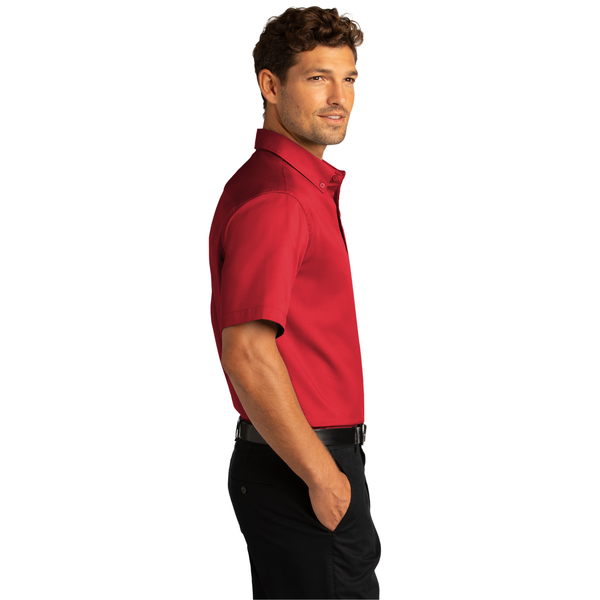 Port Authority® Short Sleeve SuperPro™ React™ Twill Men's Shirt