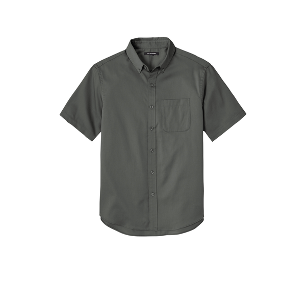 Port Authority® Short Sleeve SuperPro™ React™ Twill Men's Shirt