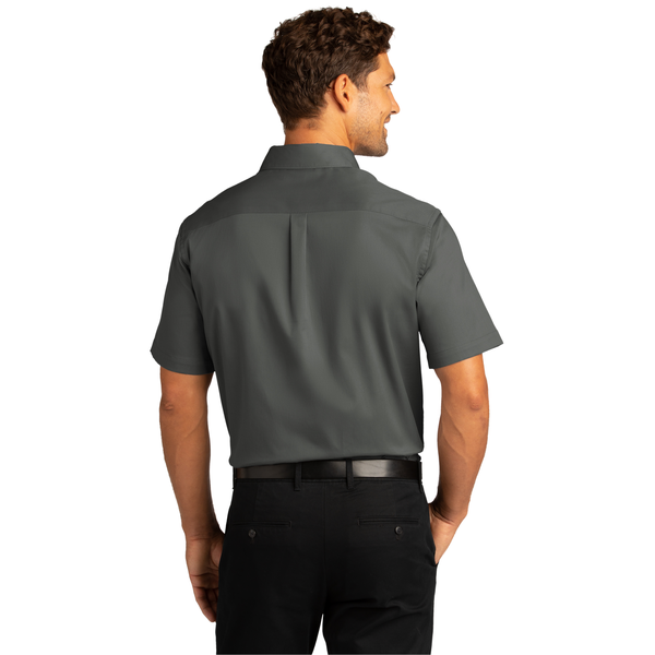 Port Authority® Short Sleeve SuperPro™ React™ Twill Men's Shirt