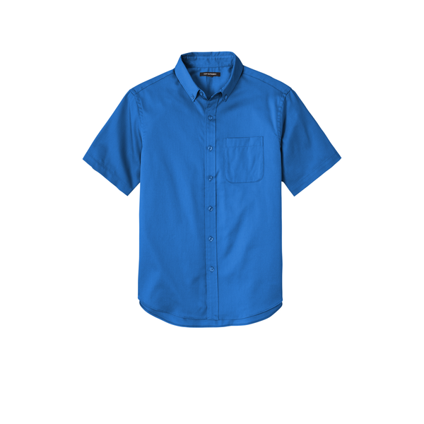 Port Authority® Short Sleeve SuperPro™ React™ Twill Men's Shirt