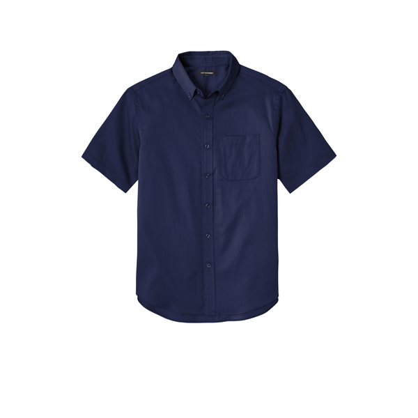 Port Authority® Short Sleeve SuperPro™ React™ Twill Men's Shirt