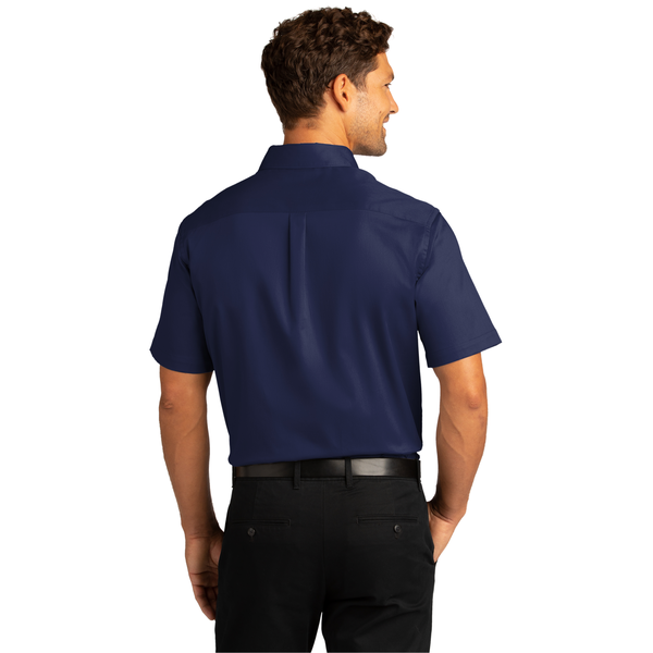 Port Authority® Short Sleeve SuperPro™ React™ Twill Men's Shirt