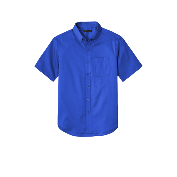 Port Authority® Short Sleeve SuperPro™ React™ Twill Men's Shirt
