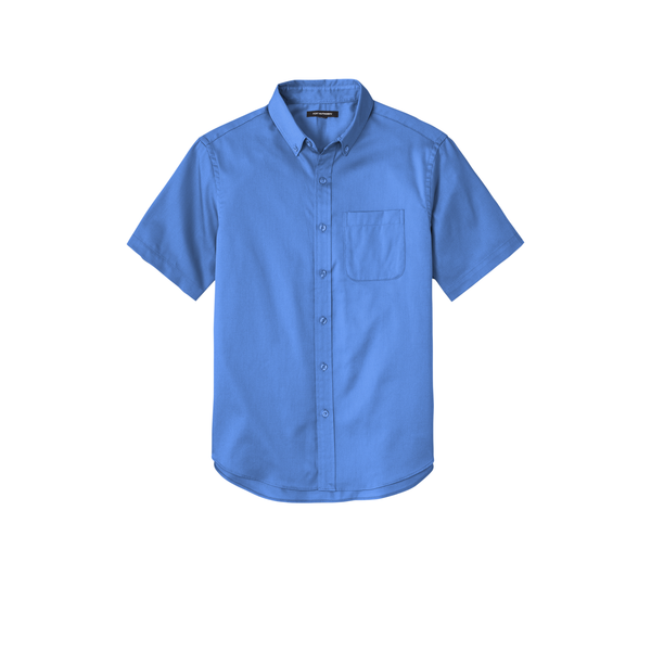 Port Authority® Short Sleeve SuperPro™ React™ Twill Men's Shirt