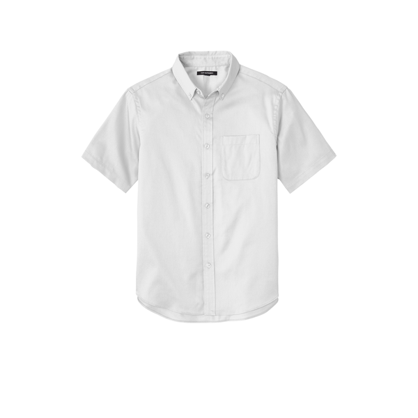 Port Authority® Short Sleeve SuperPro™ React™ Twill Men's Shirt