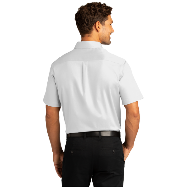 Port Authority® Short Sleeve SuperPro™ React™ Twill Men's Shirt