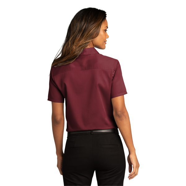 Port Authority® Short Sleeve SuperPro™ React™ Twill Ladies' Shirt