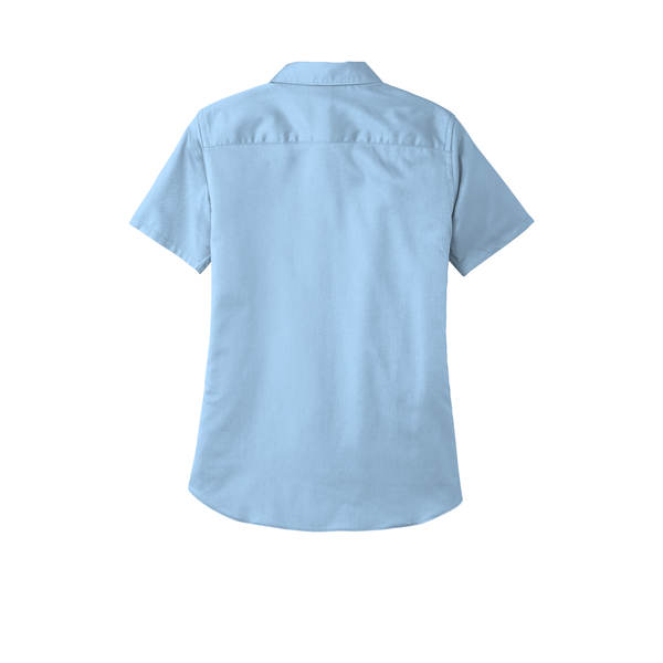 Port Authority® Short Sleeve SuperPro™ React™ Twill Ladies' Shirt