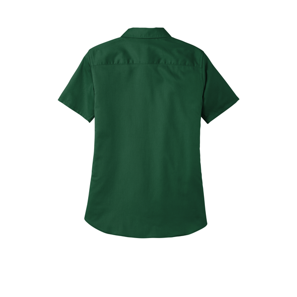 Port Authority® Short Sleeve SuperPro™ React™ Twill Ladies' Shirt