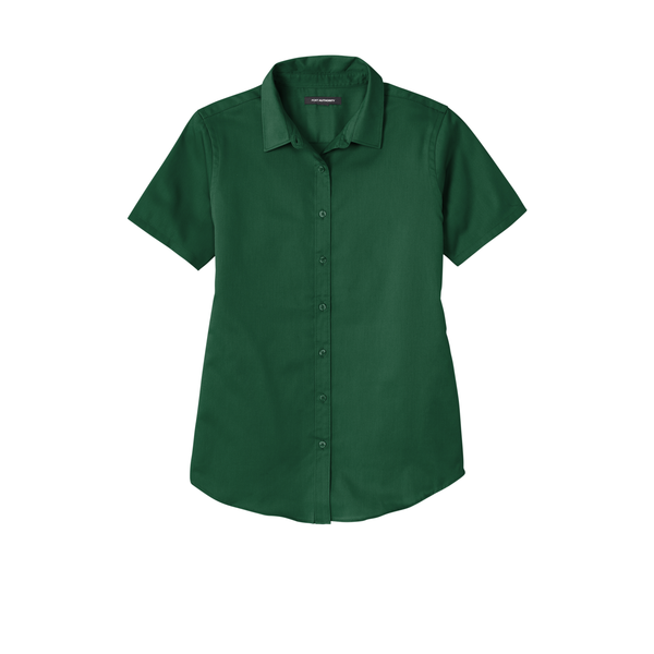 Port Authority® Short Sleeve SuperPro™ React™ Twill Ladies' Shirt