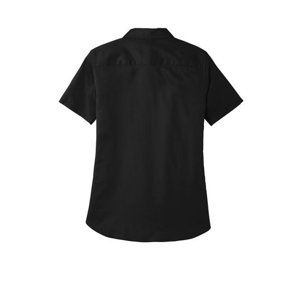 Port Authority® Short Sleeve SuperPro™ React™ Twill Ladies' Shirt