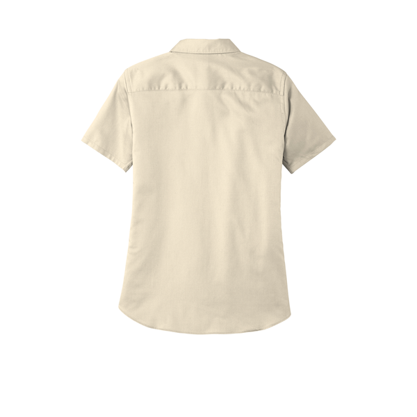 Port Authority® Short Sleeve SuperPro™ React™ Twill Ladies' Shirt