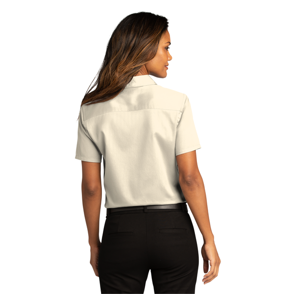 Port Authority® Short Sleeve SuperPro™ React™ Twill Ladies' Shirt