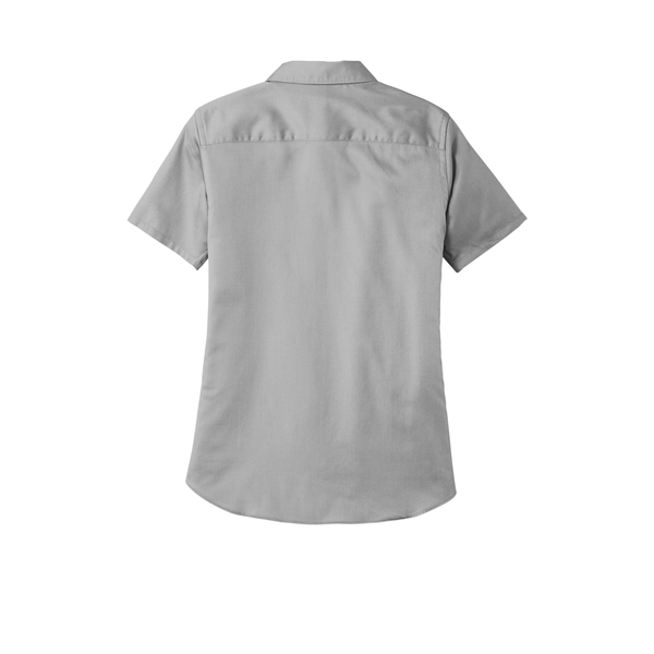 Port Authority® Short Sleeve SuperPro™ React™ Twill Ladies' Shirt