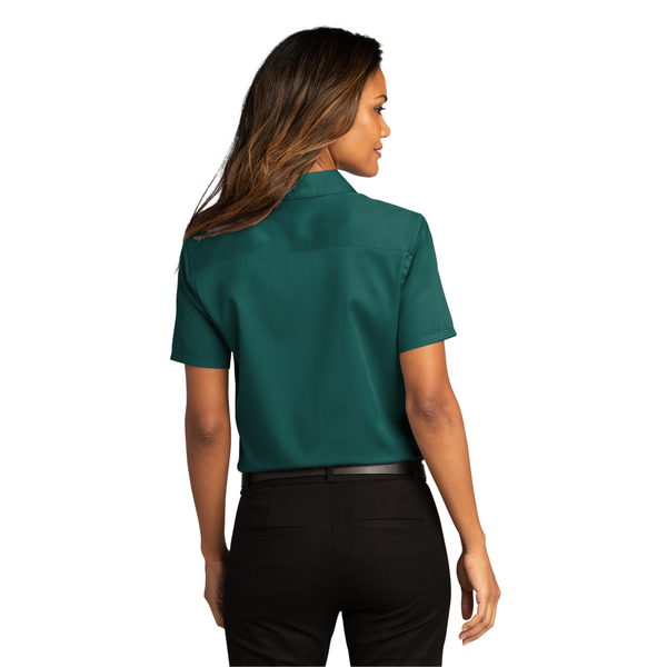 Port Authority® Short Sleeve SuperPro™ React™ Twill Ladies' Shirt